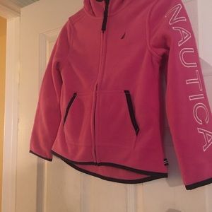Girls Nautica Pink jacket size 5